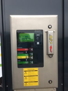 sb wash programmauswahl und -anzeige