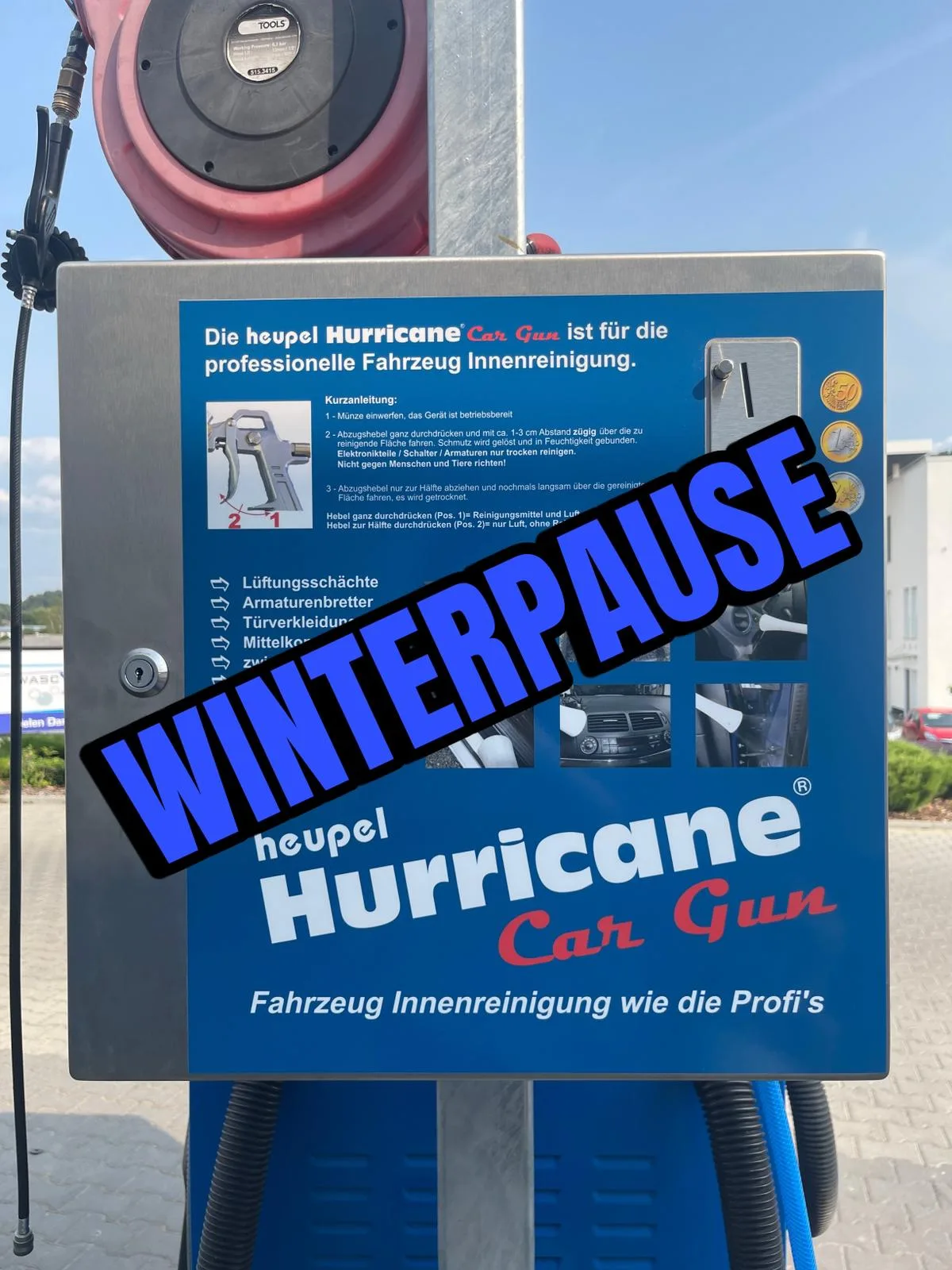 Winterpause Hurrican-Gun 1 Hurrican Car Gun